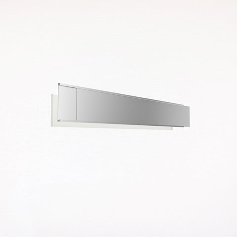 a door sign with a c-channel to insert an aluminium faceplate