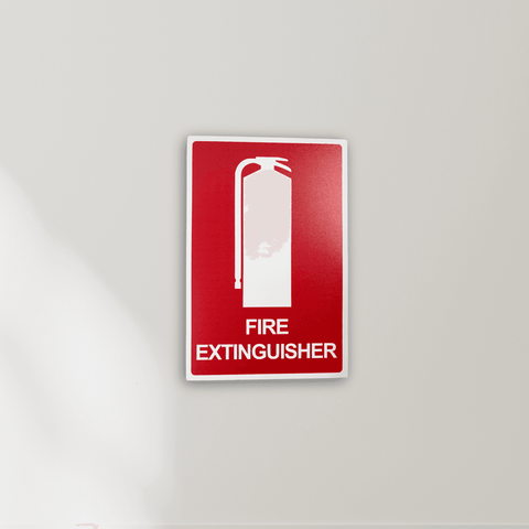 Fire Extinguisher Sign
