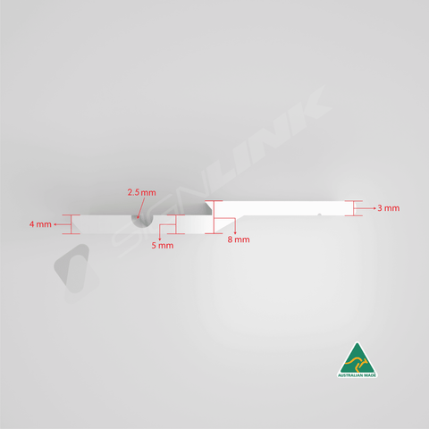 specifications of SIGNLINK heavy duty split battens