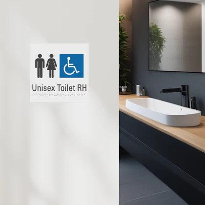 Test Metal Braille Signs