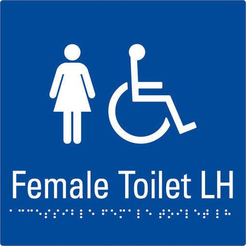 Female Toilet Left Hand Sign