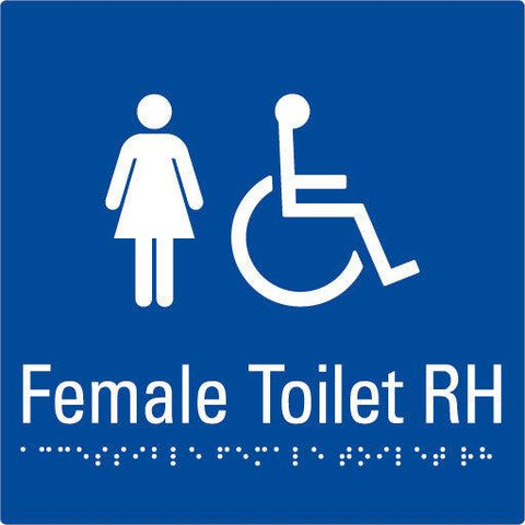 Female Toilet Right Hand Sign