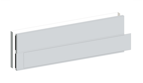 DP100-CEL (Combination Door Plate With Aluminium Insert)