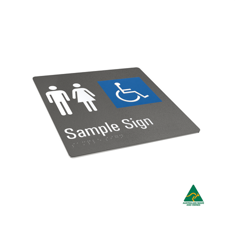 Aluminium Change Room Sign