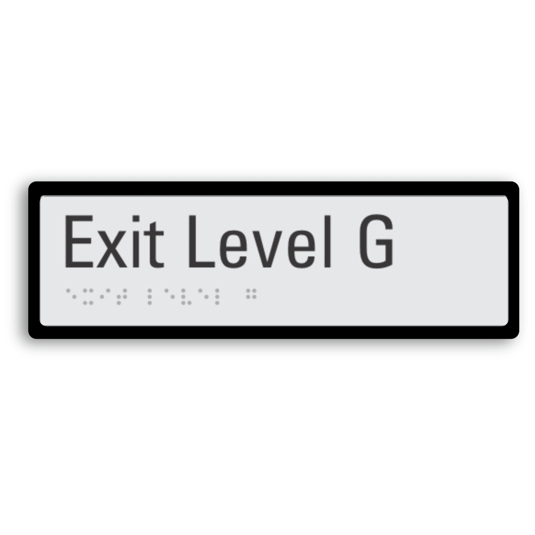 Exit Sign Level G – SIGNLINK PTY LIMITED