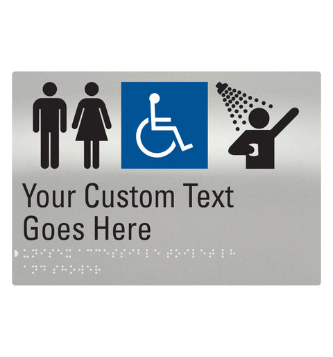 Custom Braille - 260 x 180mm (SNA Aluminium)