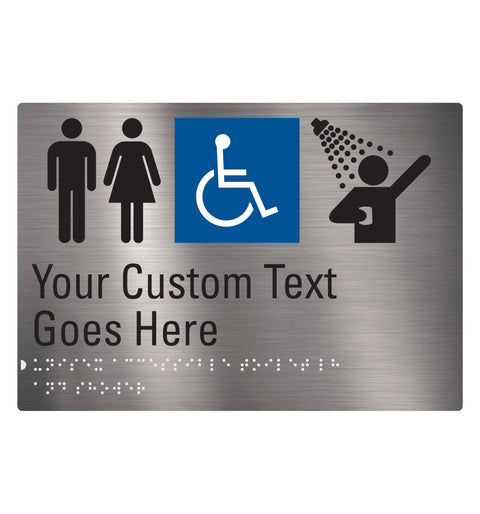 Custom Braille - 260 x 180mm (Stainless)