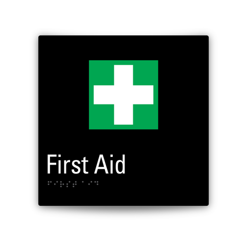 Aluminium First Aid Sign