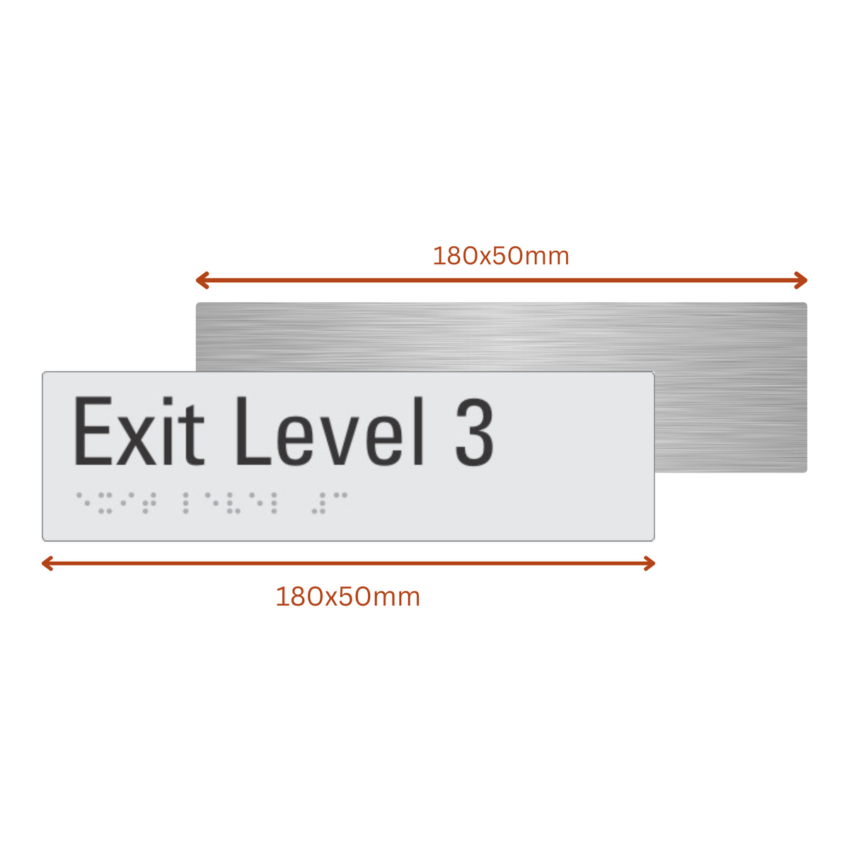 3part Exit Sign Exit Sign Level 3 – SIGNLINK PTY LIMITED