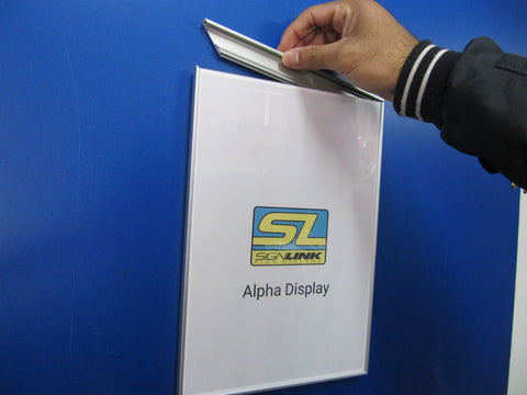 Alpha Poster Display