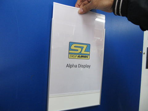 Alpha Poster Display