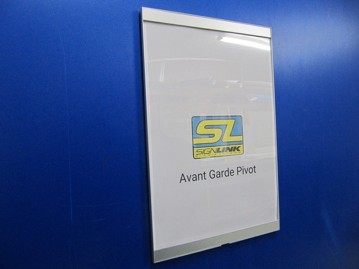 Avant Garde Pivot Poster Display – SIGNLINK PTY LIMITED