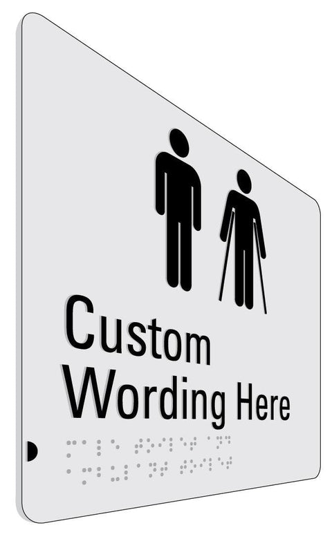 Custom Braille - 200 x 180mm (Stainless)