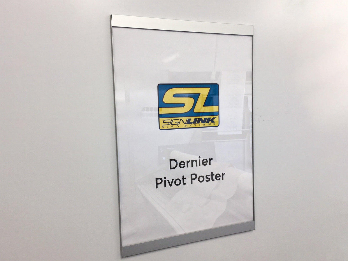Pivoting Sign Dernier Pivot Poster Display – SIGNLINK PTY LIMITED