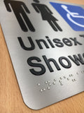 Custom Braille - 260 x 50mm (Stainless)