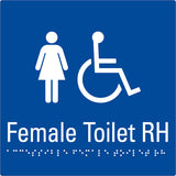 Female Toilet Right hand