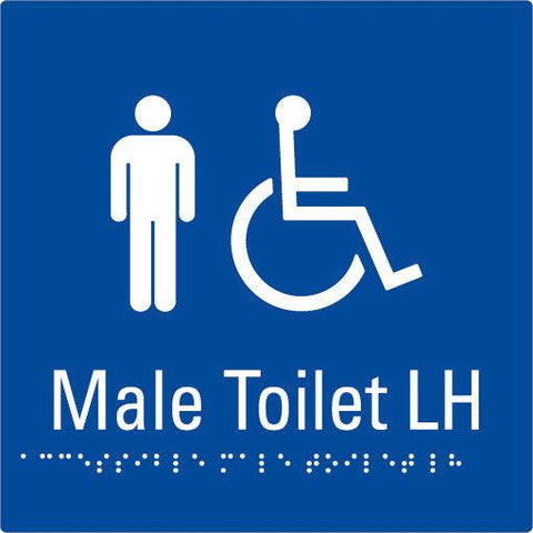 Male Toilet Left Hand Sign