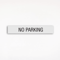 a regulatory sign saying no parking