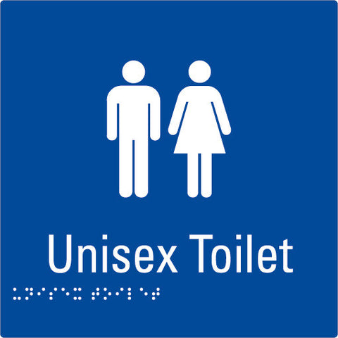 Unisex Toilet Sign